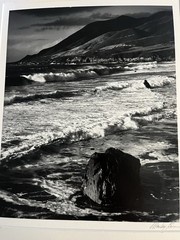 Winter Surf, Garrapata, Sur Coast, 1966 by American photographer Morley Baer