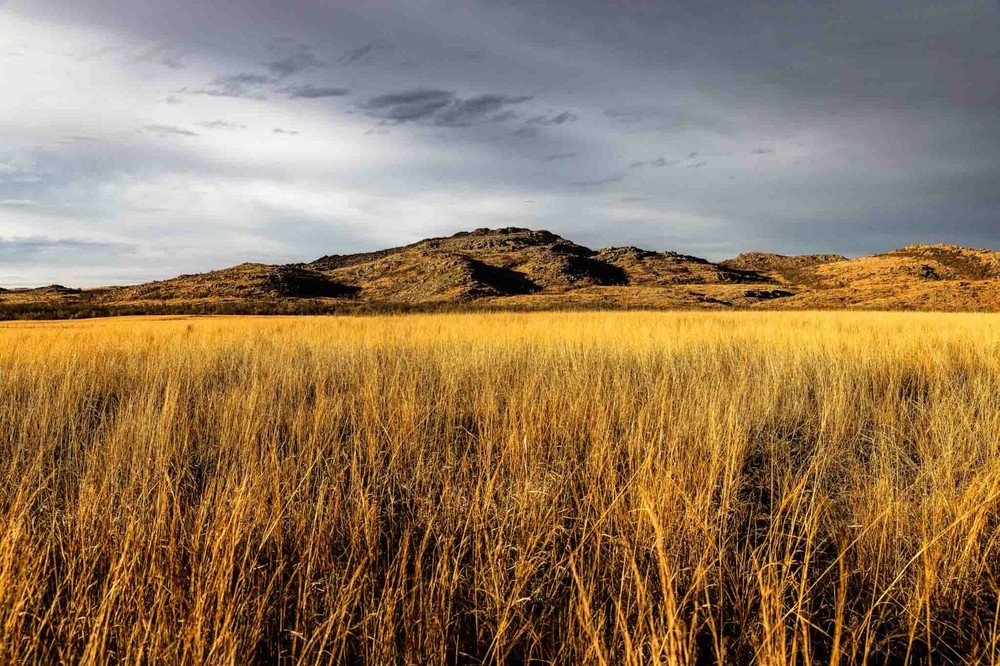 Wichita Mountains Photography Print: Oklahoma Wildlife Refuge Landscape Photo
