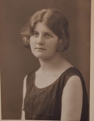 Vintage Portrait Photograph of a Young Woman by J. Weston & Son, Eastbourne