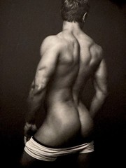 90′ male models photos printed from photographers original negative