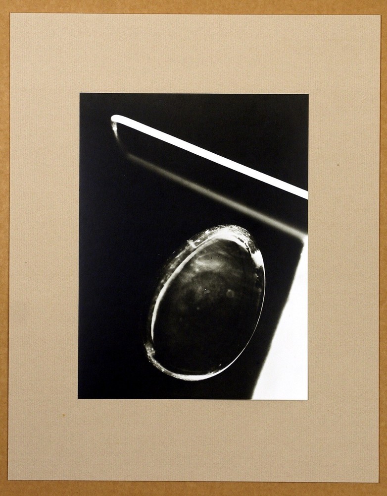 Anton Stankowski, glazei photogram 1927, photograph, 1980, autographed