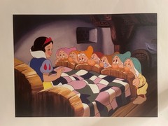 Snow White and the Seven Dwarfs, Disney. Limited edition lithographs.
