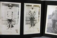 Antique Photo Album PA Conneaut Lake Pennsylvania Nurse Pets Horses Women