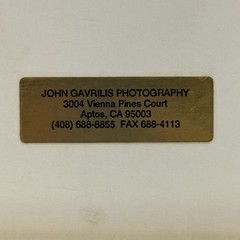 Framed Original Photograph John Gavrilis MONUMENT VALLEY Dawn@ Hunts Mesa Signed