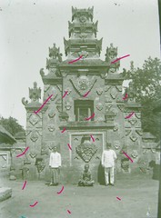 Java Indonesia Temple Indonesia Circa 1900 Historical Glass Negative