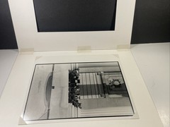 2 Black And White Art Photograph 6 1/2” X10 “Jumbled” & “Captured” Unsigned
