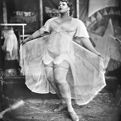 AJ BARNES – Large Circus Woman Ltd Edition Fine ART Photograph Wet Plate Process
