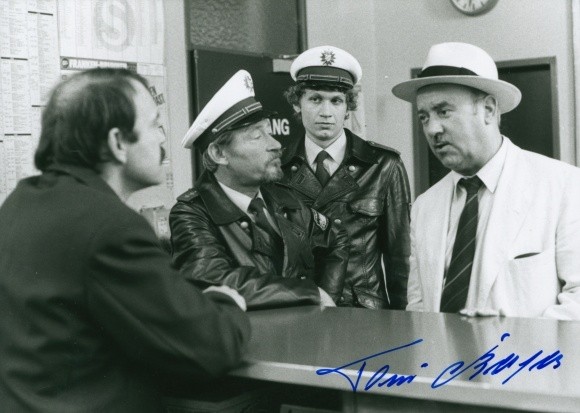 Photo film scene time enough, actor Toni Berger, autograph – 10831187