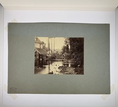 CONSTANT ALEXANDRE FAMIN albumen (Women washing clothes at water’s edge)