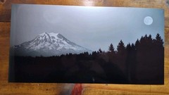 Mt Rainier Full Moon/Print 5/10