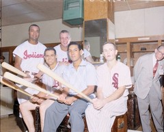Nellie Fox Larry Doby & Al Rosen 8×10 Colorized Print-FREE SHIPPING