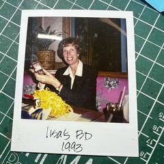 Picture Polaroid of Lisa’s Birthday Party «BOSS Bitch» Running Things !993