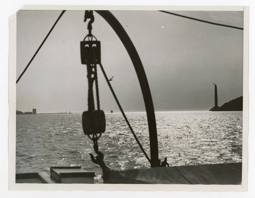 Construction of Golden Gate Bridge San Francisco California 1934 Press Photo