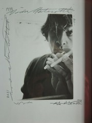 «Bathroom Work» 1998 Self Portrait — 35mm Film Hand Printed on Kodak Fiber Base
