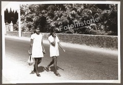 Photo Mauritius Girls Street Everyday Life 1960s Africa Vintage People