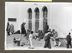 Photo Kabul Mosque People Steps Afghanistan 1960s Scene