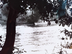 Josef Sudek (1896 – 1976) – banks of the Vltava River, Prague, 1961 – signed photo