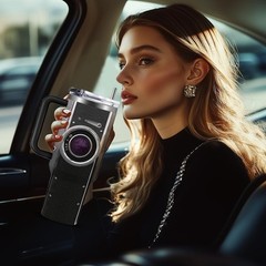 Camera Lens Insulated Tumbler – Gift for Photographers