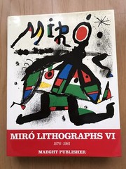 JOAN MIRO Lithographs Catalog Raisonne Vol.6 1976 -1981 English from JPN used