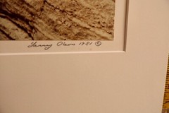 LARRY N. OLSON 1981 SIGNED PHOTOGRAPH LIMITED 15/80 MATCATAMEBA GRAND CANYON