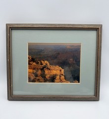 Jim Wilson Matted Print Grand Canyon Sunrise From Mather Point 11” x 9”