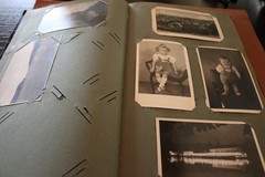 Great old photo postcard album – 200 photos and cards from around 1910