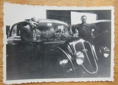 9 old photos motorcycle and car repair shop in Belzig 1930s