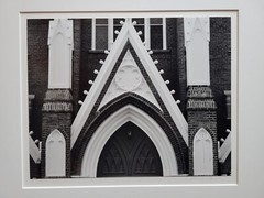 Richard Garrod, silver gelatin, black and white photograph, Church Virginia City