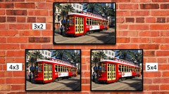 New Orleans Tramway, High Resolution Image, Many Formats, TV Art