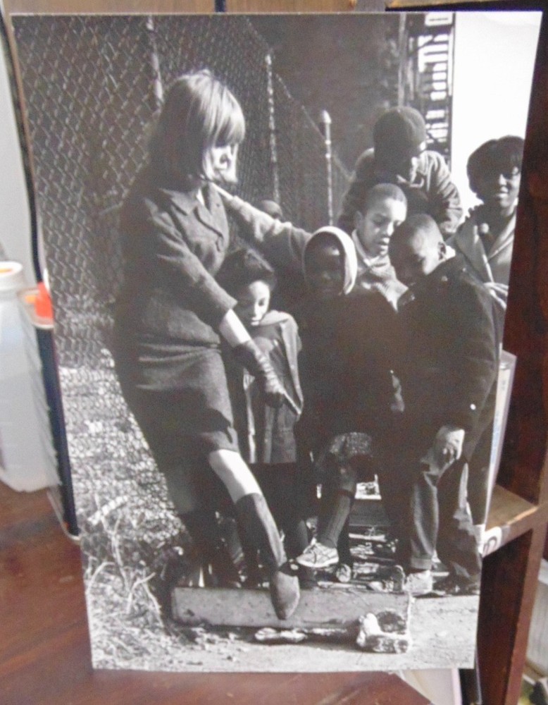 Rabbi A. Bruce Goldman – 9″ x 13″ b/w NYC Fashion Photograph, ca. mid-60s