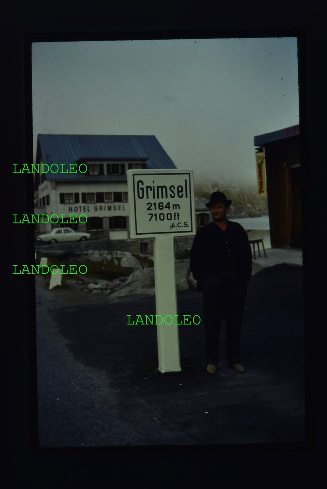 Dia Hotel Grimsel Grimselpass 1963
