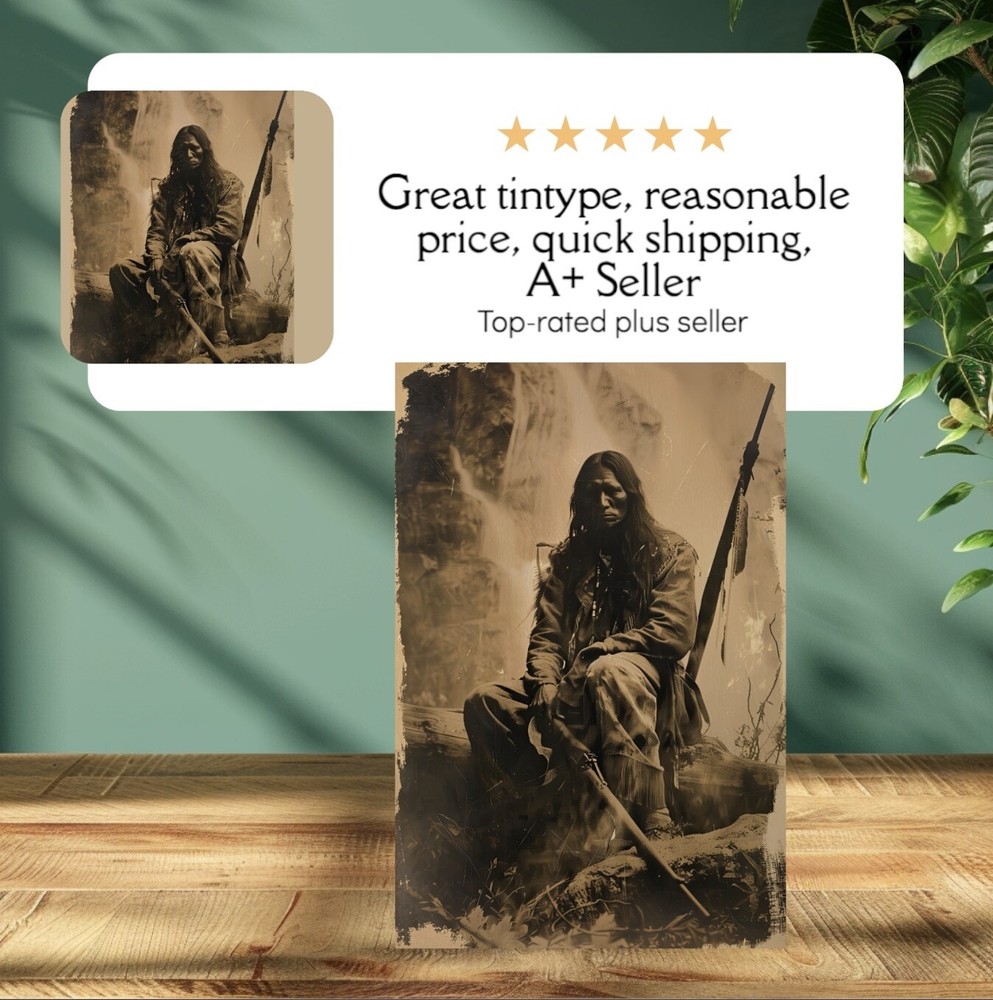 Native American Tintype Limited Edition Museum Series C00276RP