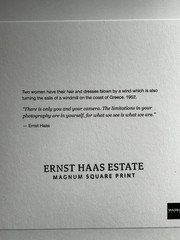 Ernst Haas – Magnum Square Prints Limited – Estate Stamped Photo