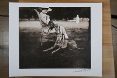 Jacques-Henri Lartigue, Marthe Chenal Racing Club de France, 1916