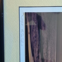 Ron A. Roth Signed Photo Nightfall – The Sea Ranch Matted & Framed Seascape