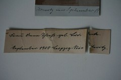 #175 CDV: Anna Thieß b. Lüdecke 1908 in Leipzig Stötteritz Thiess