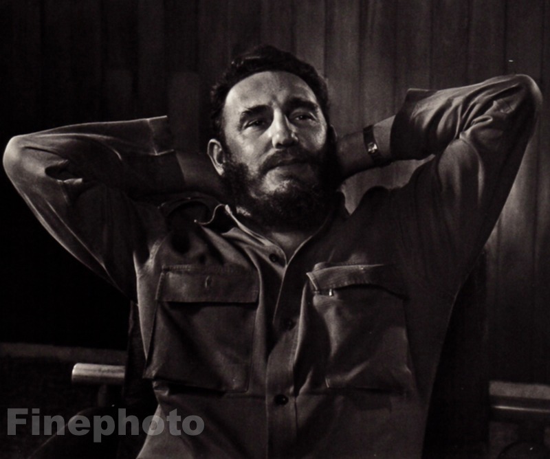 1971 Communist FIDEL CASTRO Prime Minister President Cuba Photo By YOUSUF KARSH