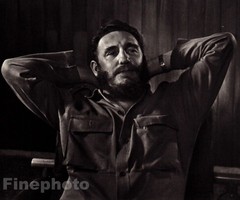 1971 Communist FIDEL CASTRO Prime Minister President Cuba Photo By YOUSUF KARSH