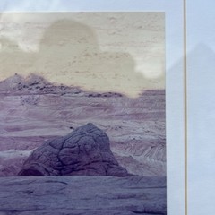 Rick Preston Original Signed Photograph Navaho water pocket