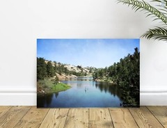 Medicine Bow Forest Cheyenne Wyoming Paddle Board, Fine Art Photography,