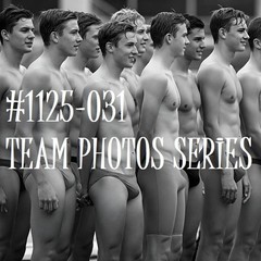 MALE PORTRAIT #1125-031 -team photos series -swim team series -freeShip/USA