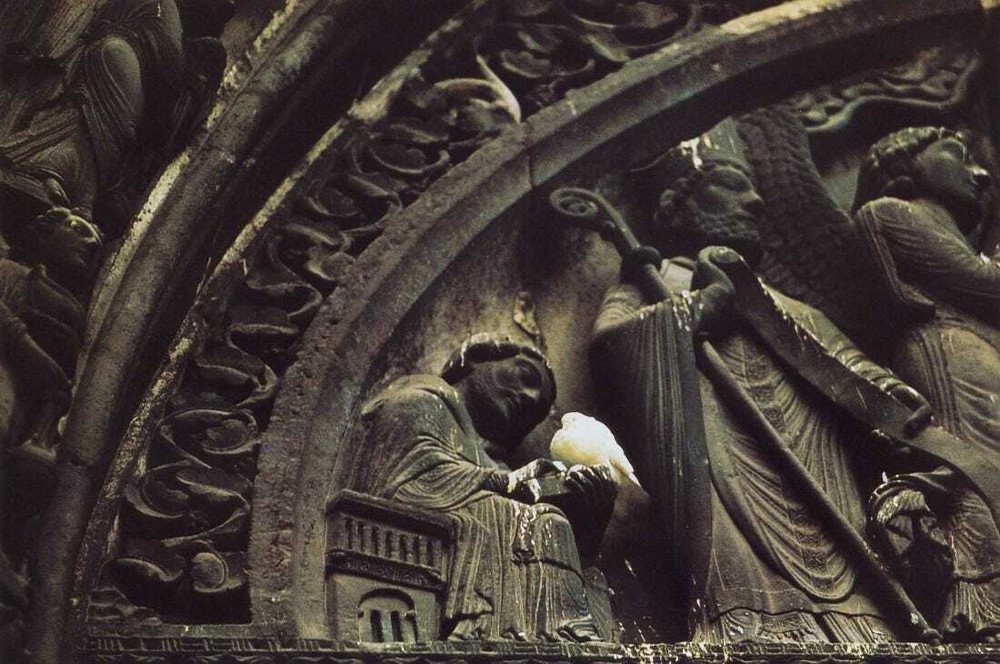 ERNST HAAS – Porch of St. Anne, Notre Dame, 1963, FREE SHIPPING