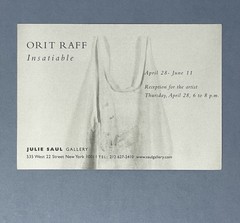 Orit Raff (b. 1970) Art Announcement Card 2005 – Insatiable