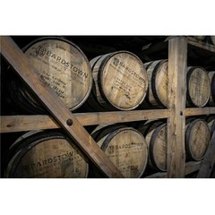 Bourbon Barrels Wall Art, Distillery Photo Print, Whiskey Art, Man Cave Decor
