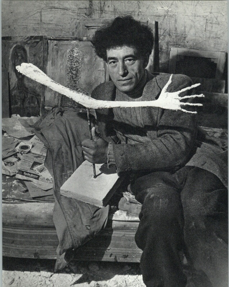 1934 1968 Brassai Giacometti Hand Arm Sculpture Art Photo Photogravure 11×14