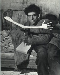 1934 1968 Brassai Giacometti Hand Arm Sculpture Art Photo Photogravure 11×14