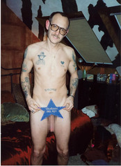 TERRY WORLD photo book & orig Photo, SIGNED w TerryBear – Similar to Nan Goldin