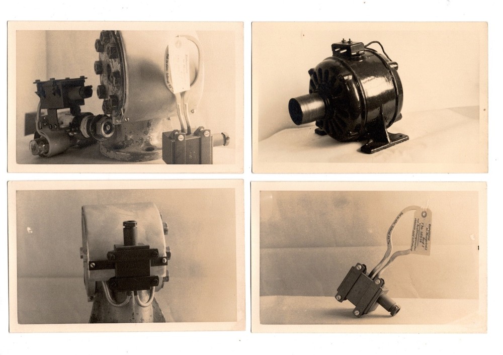 Mixed Lot of 8x Vintage Technical Photos 1935-50 – Laboratory/Electrical Engineering – Agfa