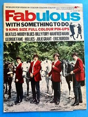 Fabulous Magazine February 1965 The Beatles Kinks Manfred Mann Moody Blues