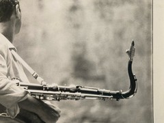 Christian Kitzinger Jazz Music Photography 1980 Jean Louis Chautemps Photo